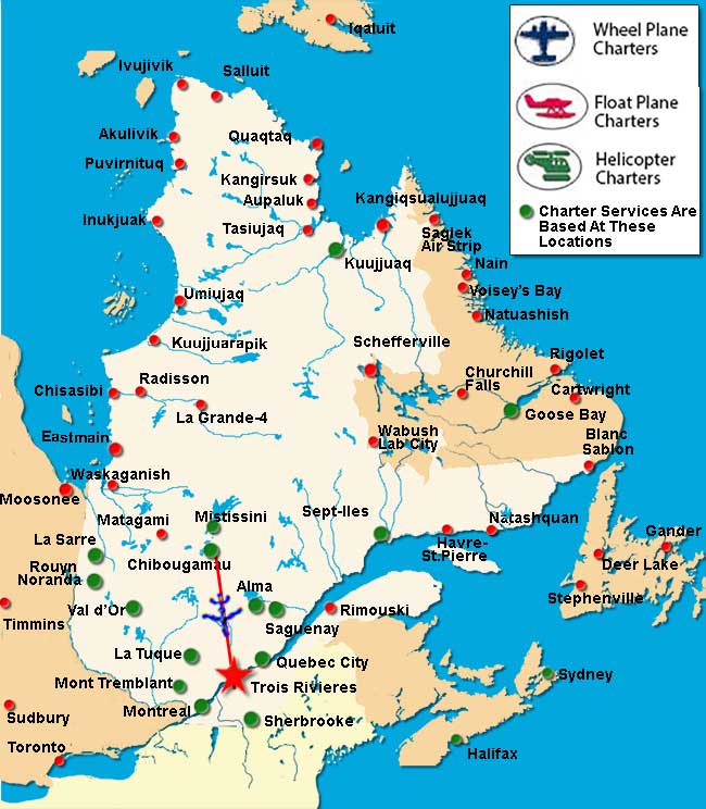 Chibougamau Charter Flights 